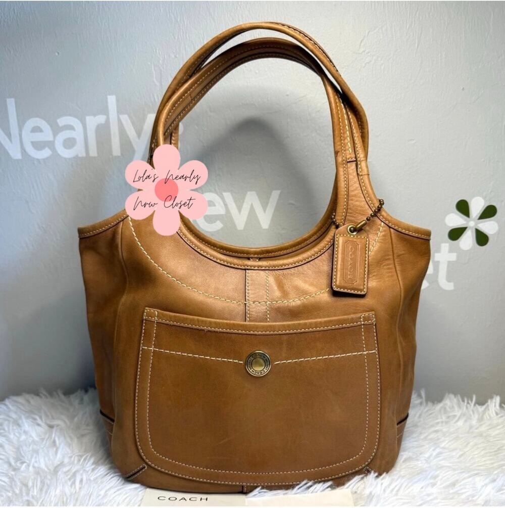 y2k COACH Vintage 65th Anniversary Legacy Ergo Hobo Satchel 2006